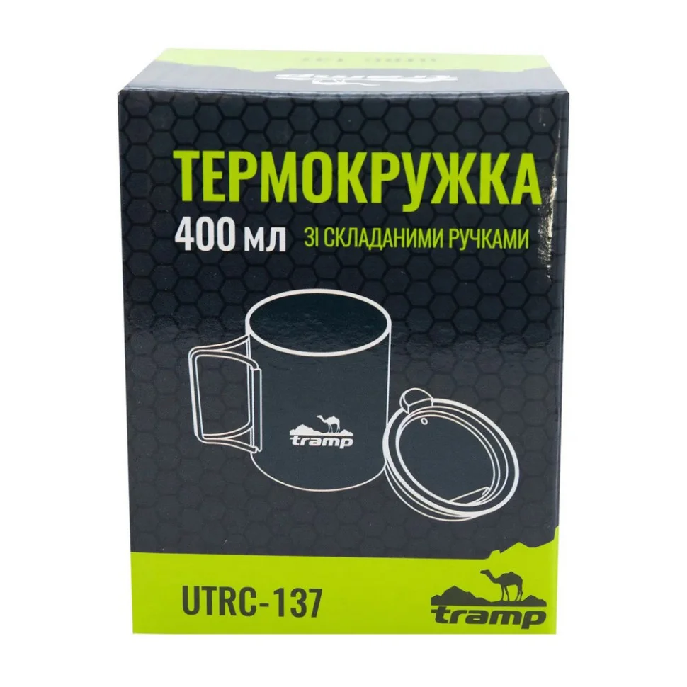 Термокружка Tramp UTRC-137-оливковый 400 мл 