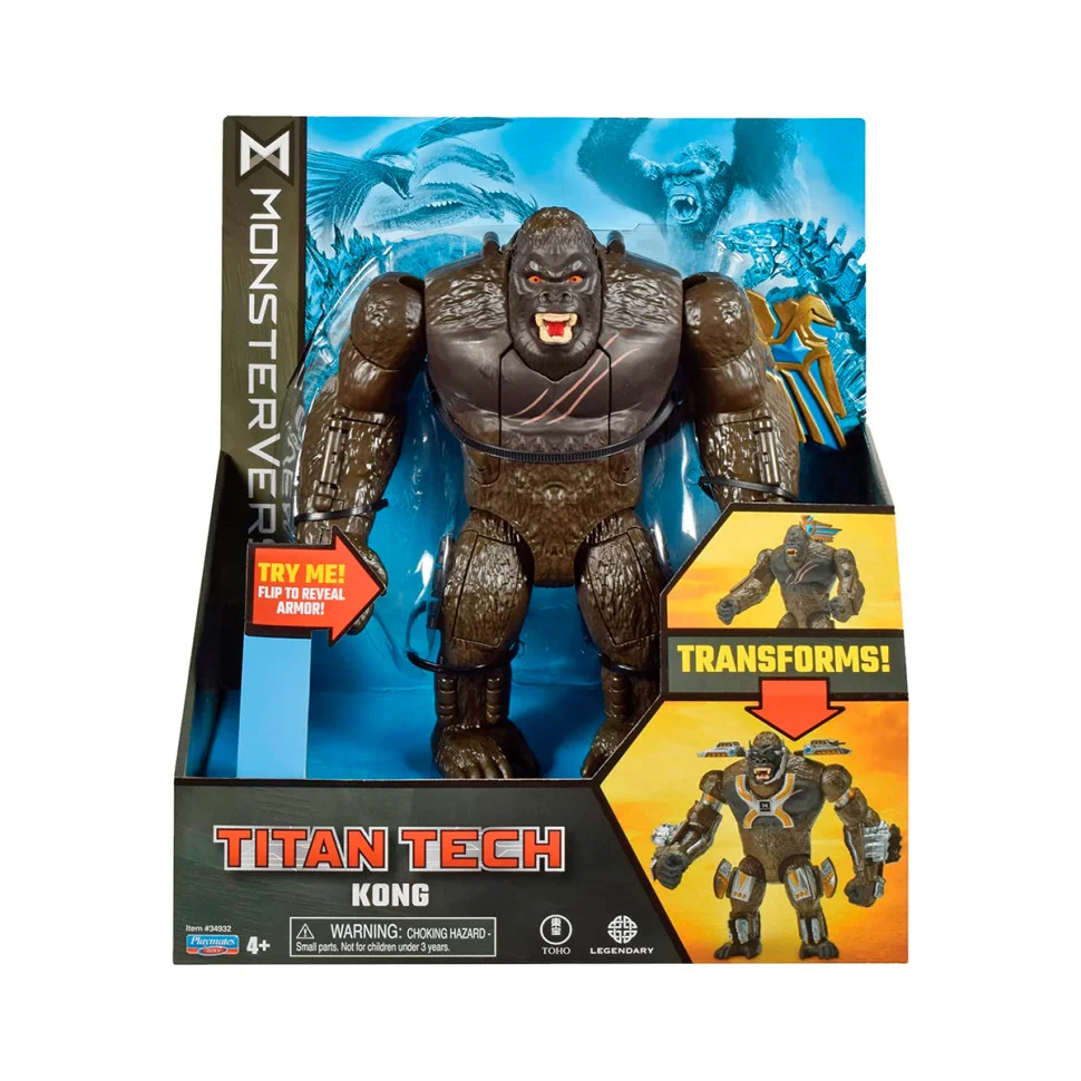 Фигурка GODZILLA VS. KONG серии «TITAN TECH» – КОНГ 34932