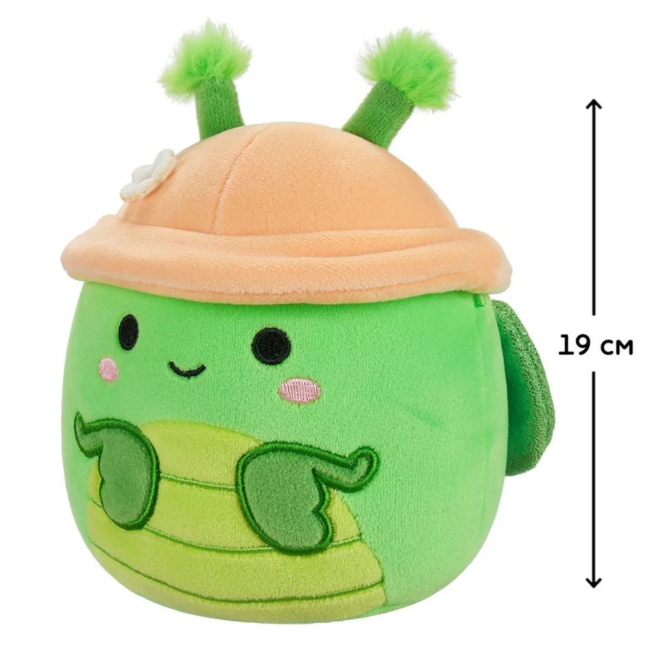 Дитяча м'яка іграшка Богомол Трентон у капелюсі Squishmallows SQER01217, 19 см