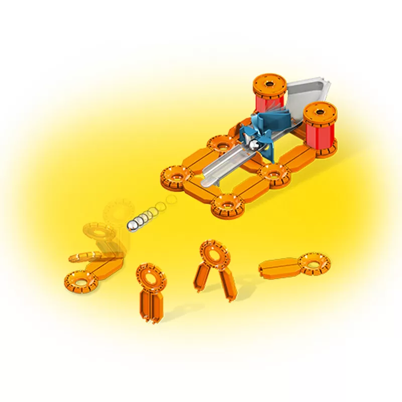 Geomag Mechanics Challenge 95 деталі | Магнітний конструктор Геомаг PF.530.771.00