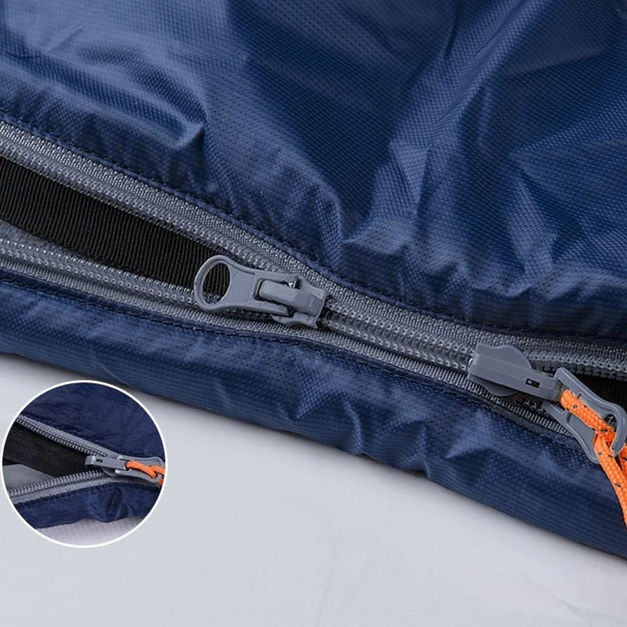 Сверхлегкий спальник LW180 NH21MSD04 Naturehike 6927595788165-L, левый, (15°C), p-p М, темно-голубой