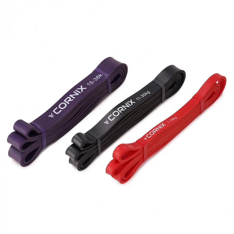 Еспандер-петля Power Band Cornix XR-0259, 7-38 кг, 3шт