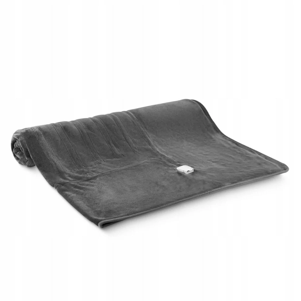 Электроодеяло с таймером и регулировкой 4FIZJO P-5905973403634 Grey 180 x 160 см 