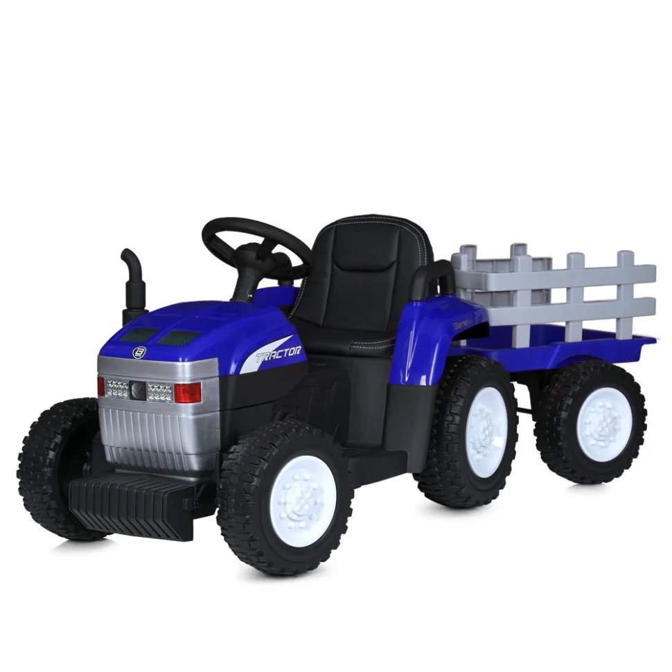Дитячий електромобіль Трактор Bambi Racer M 6038EBLR-4 (2) до 30 кг