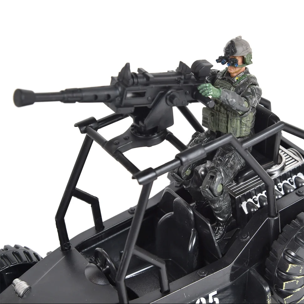 Игровой набор ШТУРМОВАЯ МАШИНА «ДЕЛЬТА» ELITE FORCE 101858 машина, фигурка, аксессуары