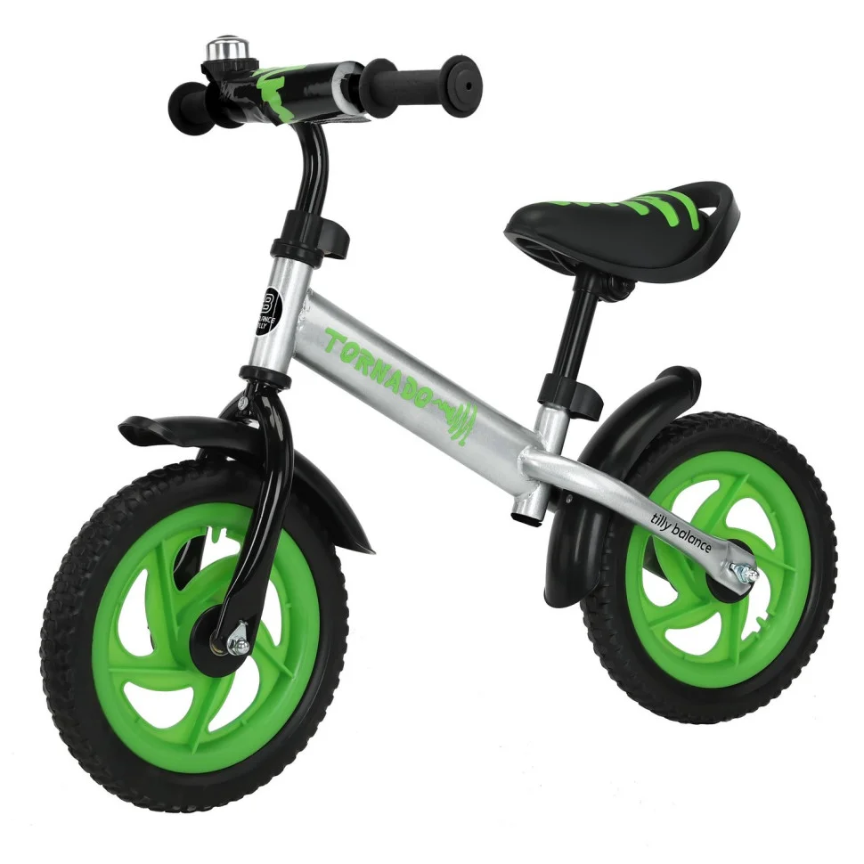 Дитячий біговел BALANCE BabyTilly Tornado T-21255/3 Green 12 дюймів