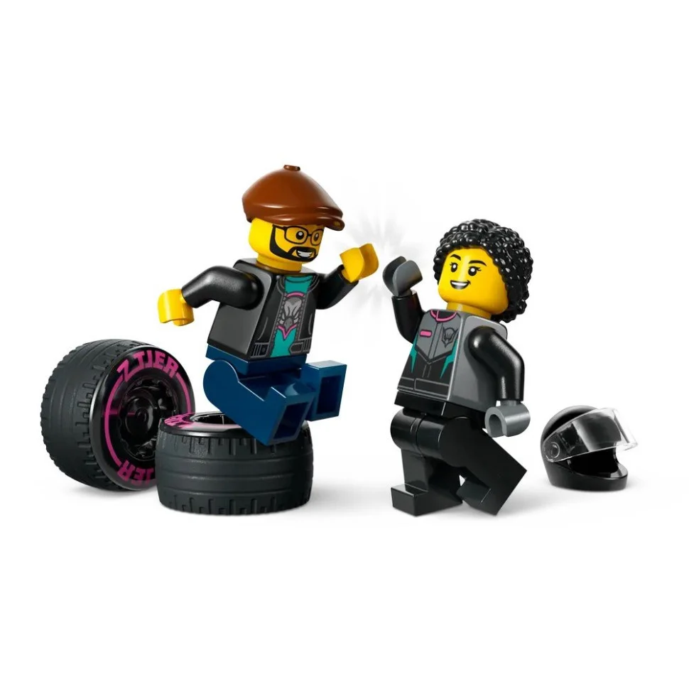 Конструктор Автомобиль для гонки и автовоз LEGO 60406, 328 деталей