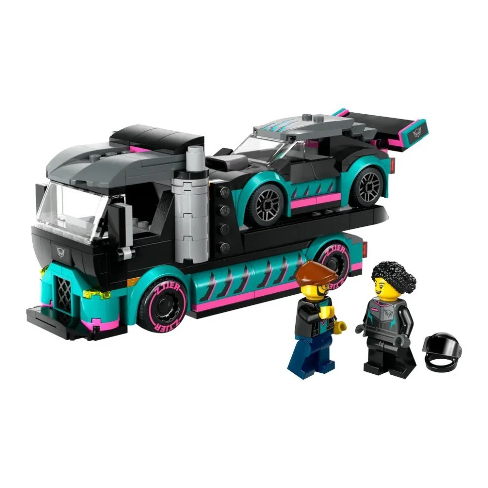 Конструктор Автомобиль для гонки и автовоз LEGO 60406, 328 деталей