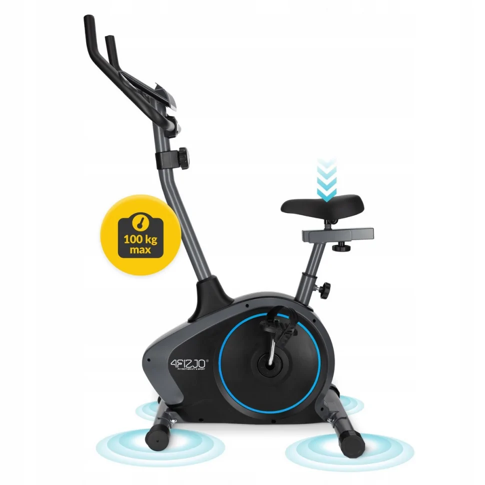 Велотренажер магнитный Evo+ 4FIZJO P-5905973401623 Black/Blue