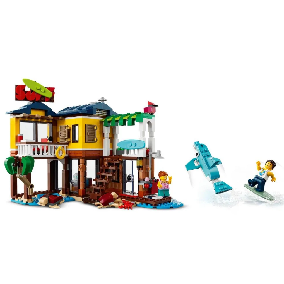 Конструктор LEGO Creator Пляжний будиночок серферів 31118