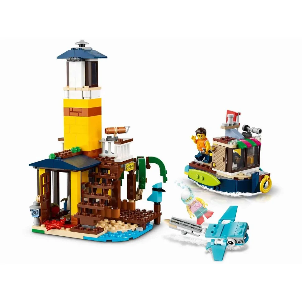 Конструктор LEGO Creator Пляжний будиночок серферів 31118