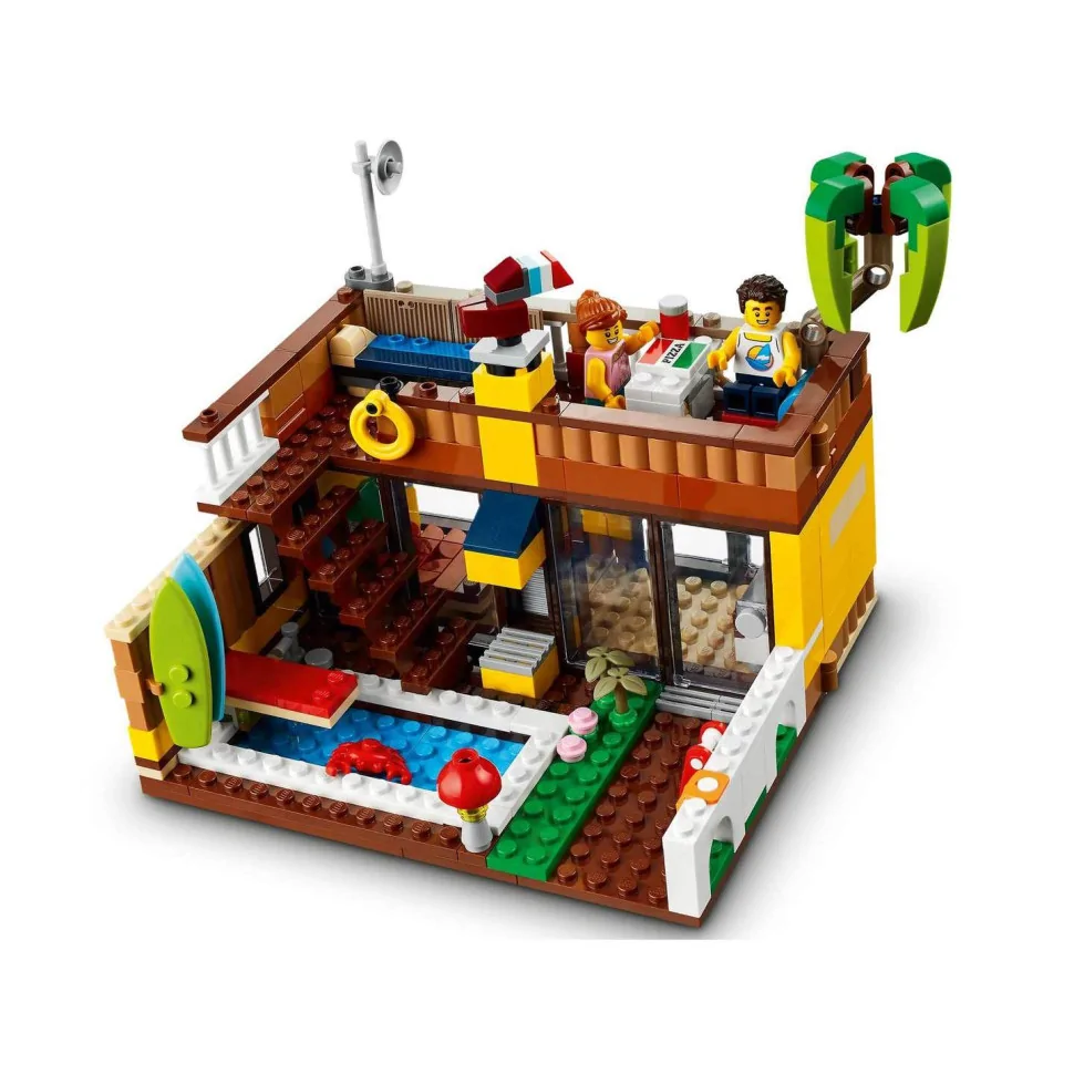 Конструктор LEGO Creator Пляжний будиночок серферів 31118