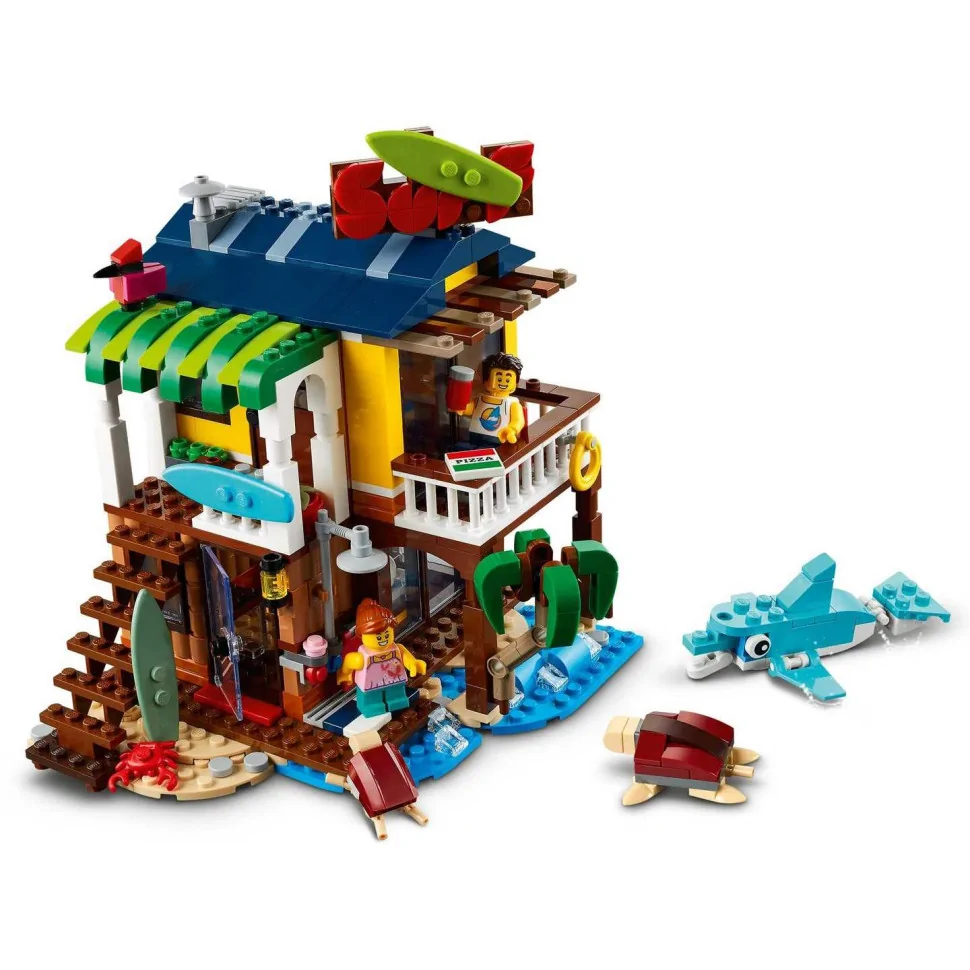 Конструктор LEGO Creator Пляжний будиночок серферів 31118