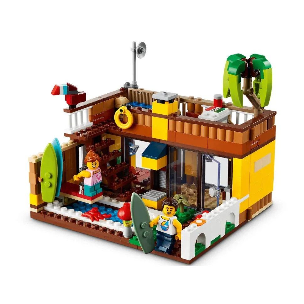 Конструктор LEGO Creator Пляжний будиночок серферів 31118