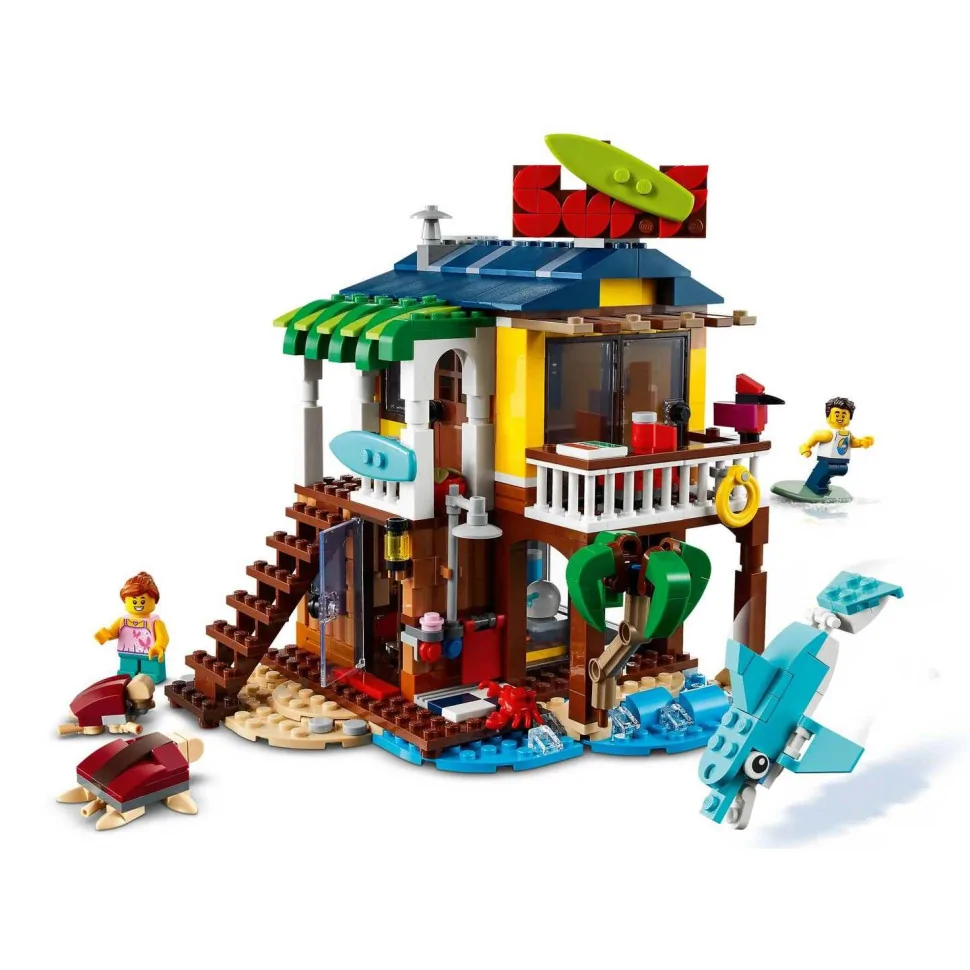 Конструктор LEGO Creator Пляжний будиночок серферів 31118