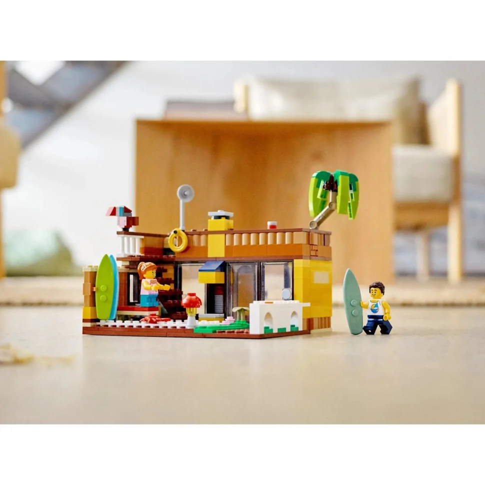 Конструктор LEGO Creator Пляжний будиночок серферів 31118