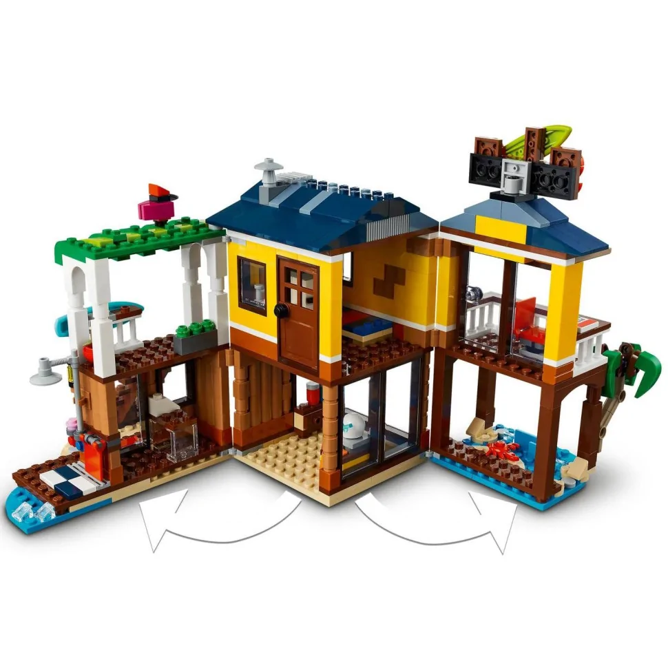 Конструктор LEGO Creator Пляжний будиночок серферів 31118