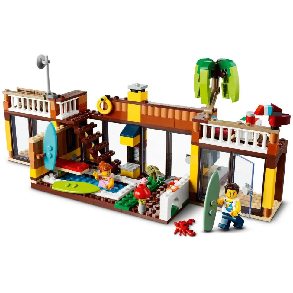 Конструктор LEGO Creator Пляжний будиночок серферів 31118