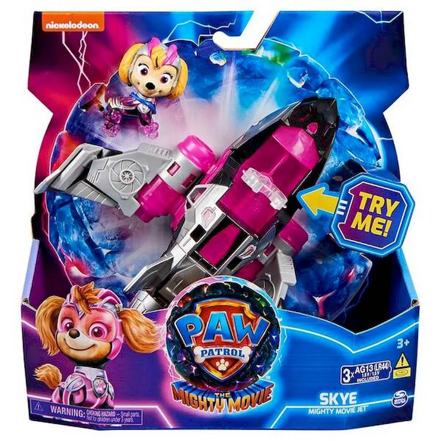 Ігровий літак із фігуркою Скай Spin Master SM17776/6450 зі світлом та звуком