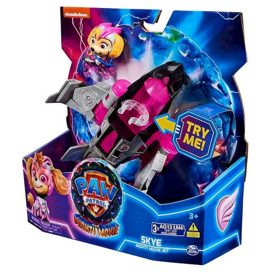 Ігровий літак із фігуркою Скай Spin Master SM17776/6450 зі світлом та звуком