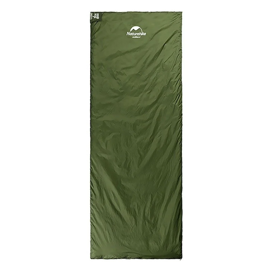 Сверхлегкий спальник LW180 NH21MSD04 Naturehike 6927595786949-R, правый, (15°C), p-p M, темно-зеленый