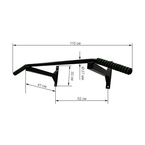 Турник настенный Newt Wide черный NE-TR-15B