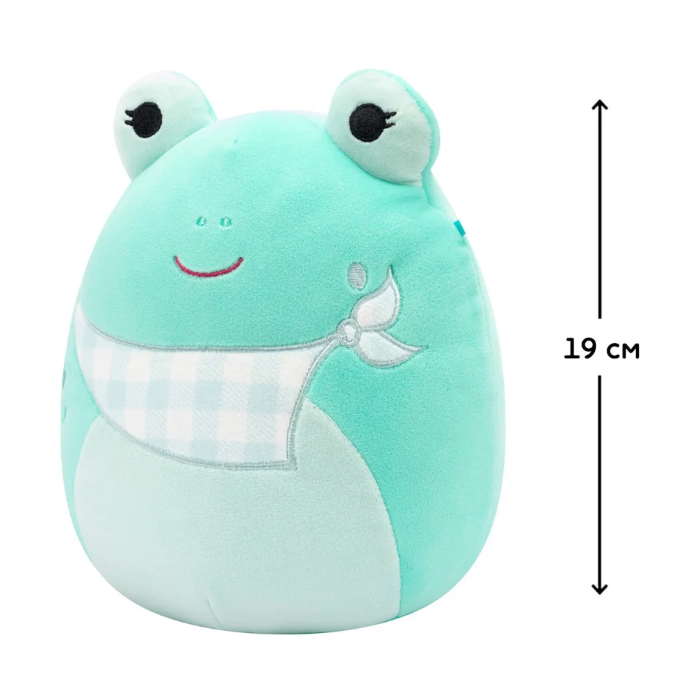 Детская мягкая игрушка Лягушка Новые Squishmallows SQER01230, 19 см