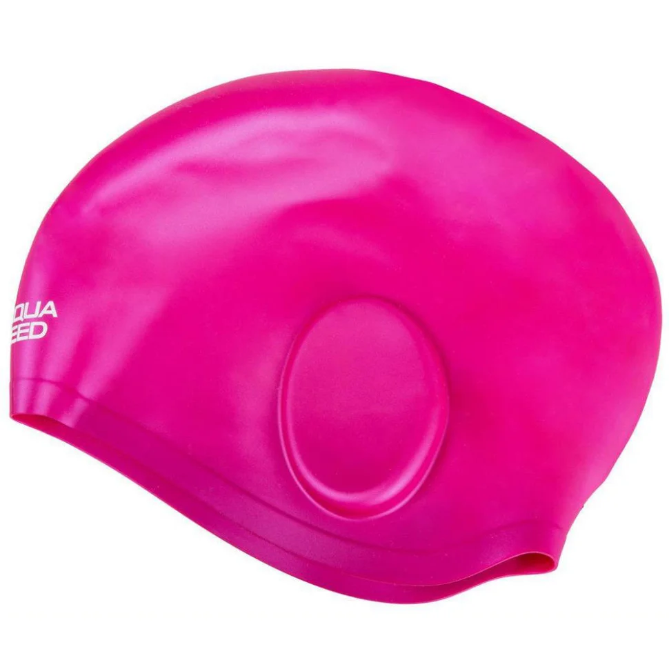 Шапка для плавания EAR CAP VOLUME Aqua Speed 284-03 розовый, OSFM