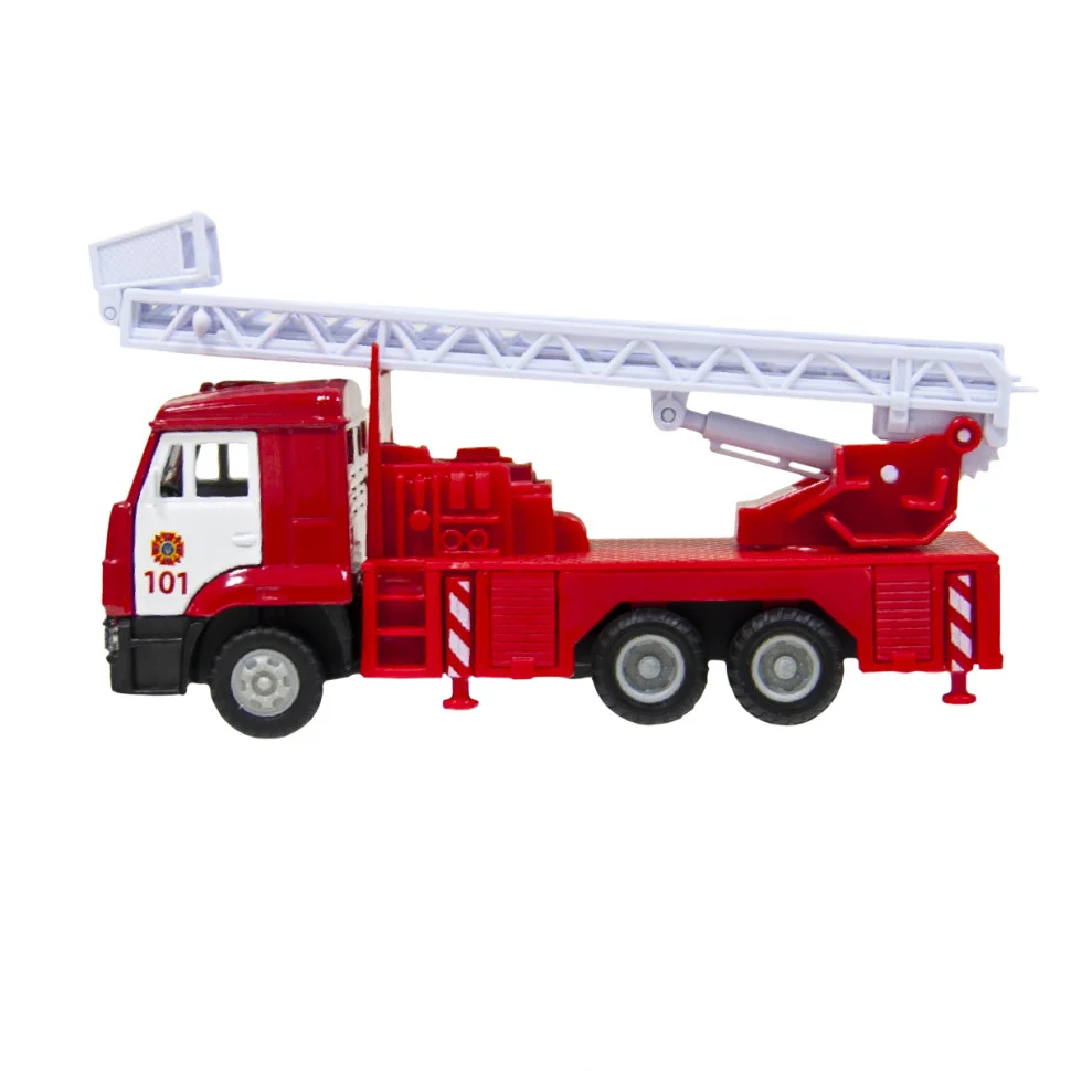 Автомодель - КАМАЗ ПОЖАРНАЯ (свет, звук) CT12-457-6WB