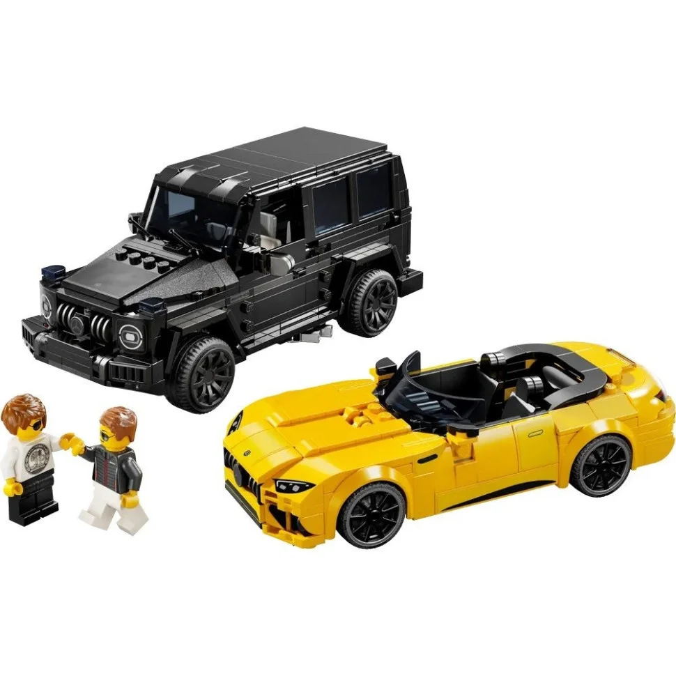 Конструктор «Mercedes-AMG G 63 и Mercedes-AMG SL 63» LEGO 76924, 808 деталей