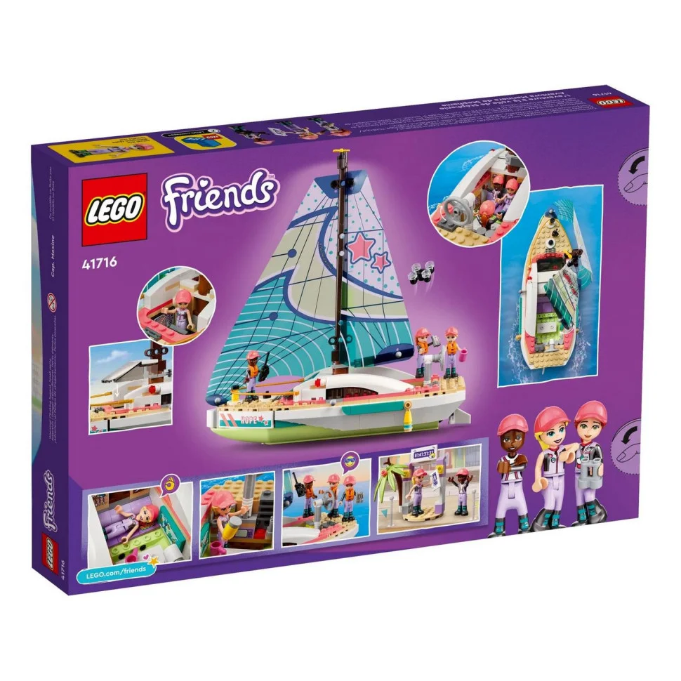 Конструктор LEGO Friends Приключения Стефани на парусной лодке 41716