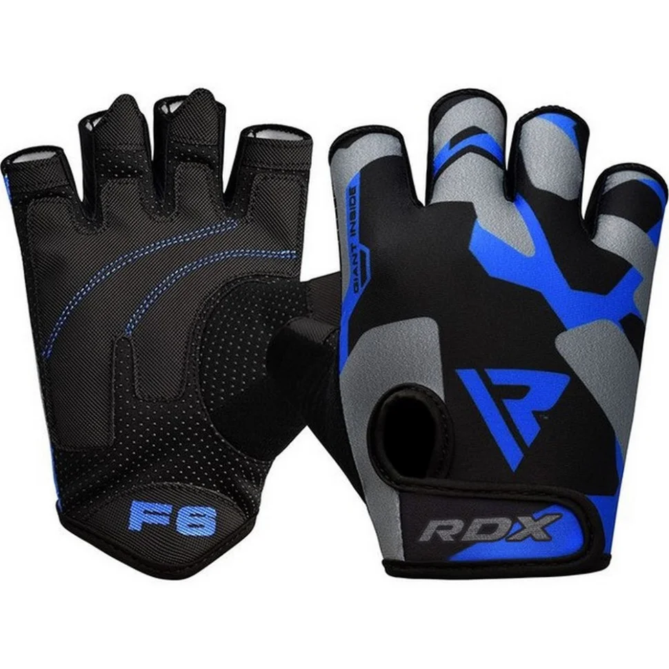 Перчатки для фитнеса F6 Sumblimation RDX Inc Limited WGS-F6U-XXL, Blue, XXL