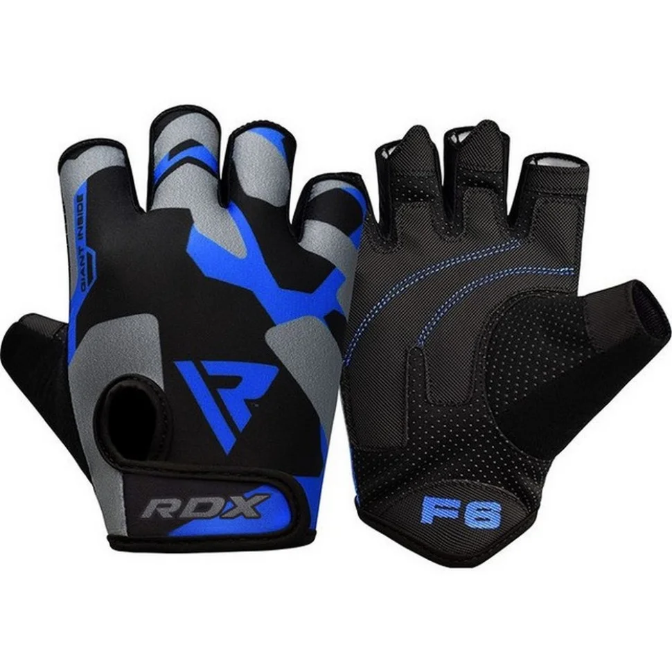 Перчатки для фитнеса F6 Sumblimation RDX Inc Limited WGS-F6U-XXL, Blue, XXL
