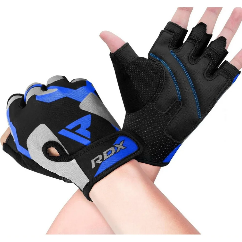 Перчатки для фитнеса F6 Sumblimation RDX Inc Limited WGS-F6U-XXL, Blue, XXL