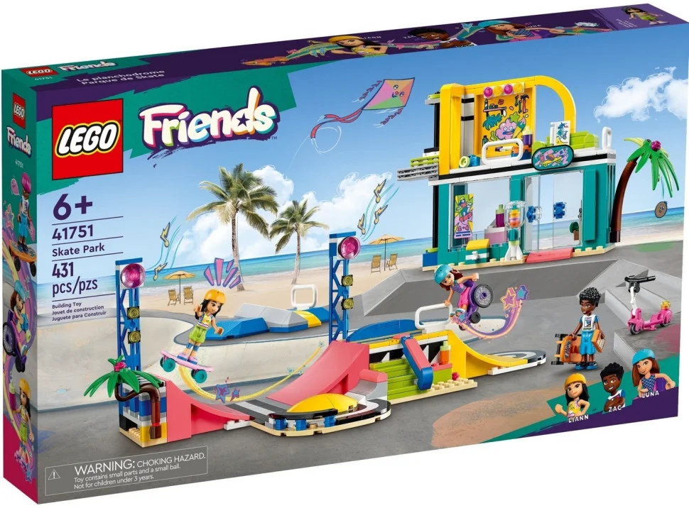 Конструктор LEGO Friends Скейт-парк 41751