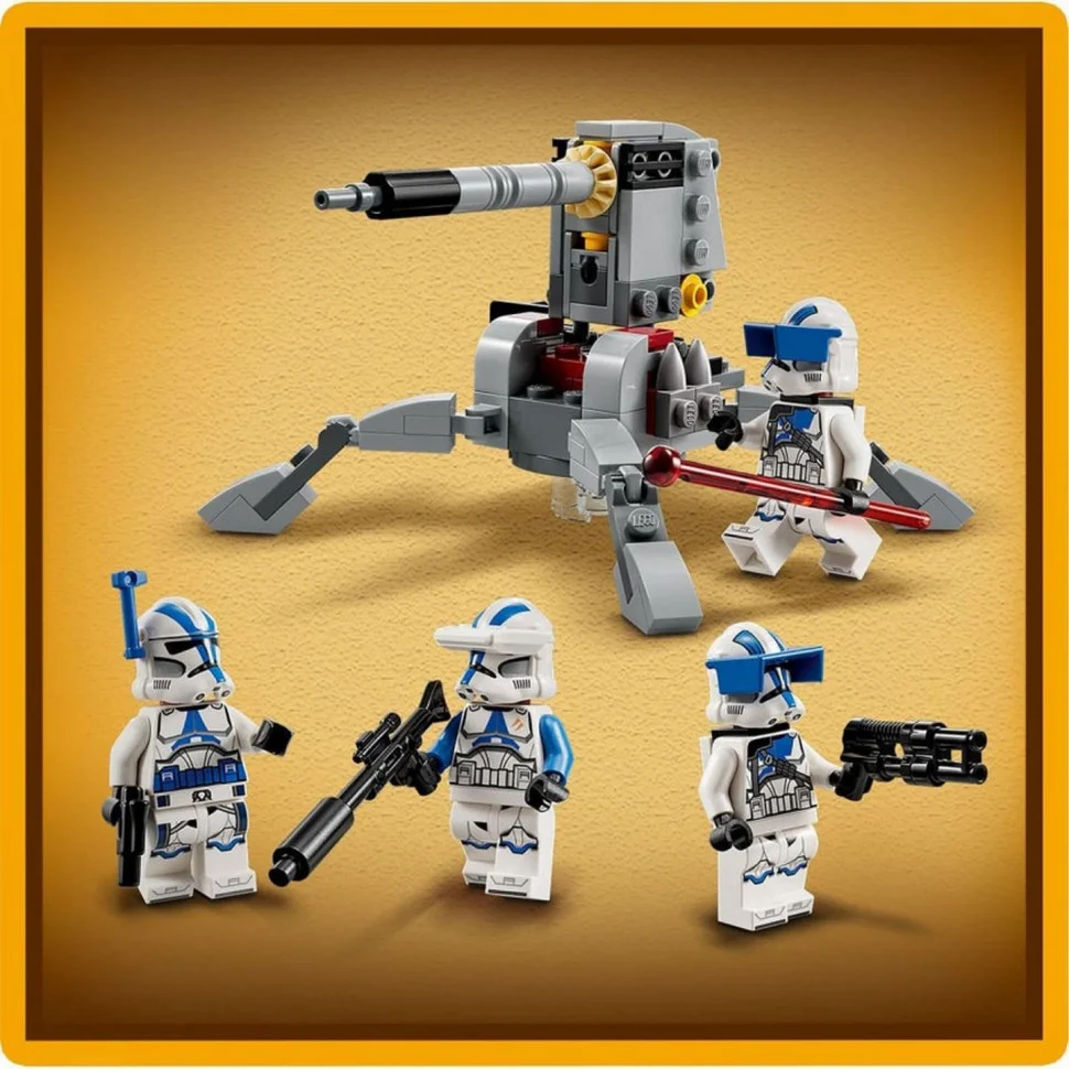 Конструктор LEGO Star Wars TM Бойовий загін бійців-клонів 501-го легіону 75345