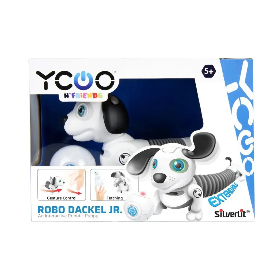Інтерактивна іграшка робот-собака DACKEL JUNIOR Silverlit 88578 на радіокеруванні