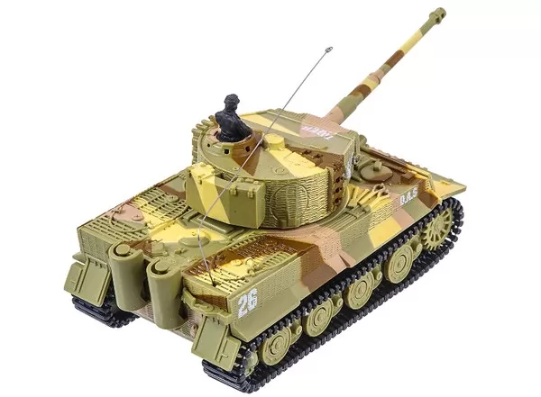 Танк микро на радиоуправлении 1:72 Tiger со звуком