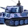 Танк микро на радиоуправлении 1:72 Tiger со звуком