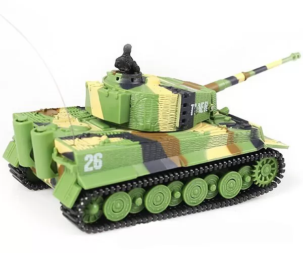 Танк микро на радиоуправлении 1:72 Tiger со звуком