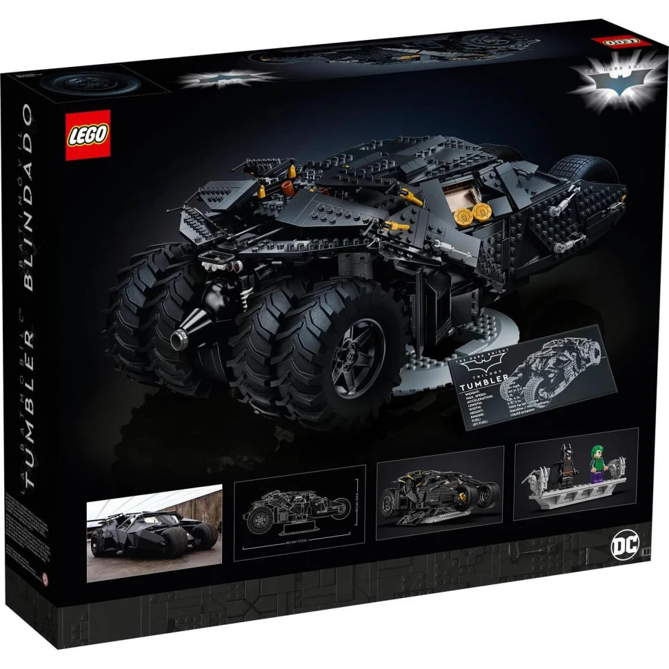 Конструктор LEGO DC Batman Бетмобіль Тумблер 76240