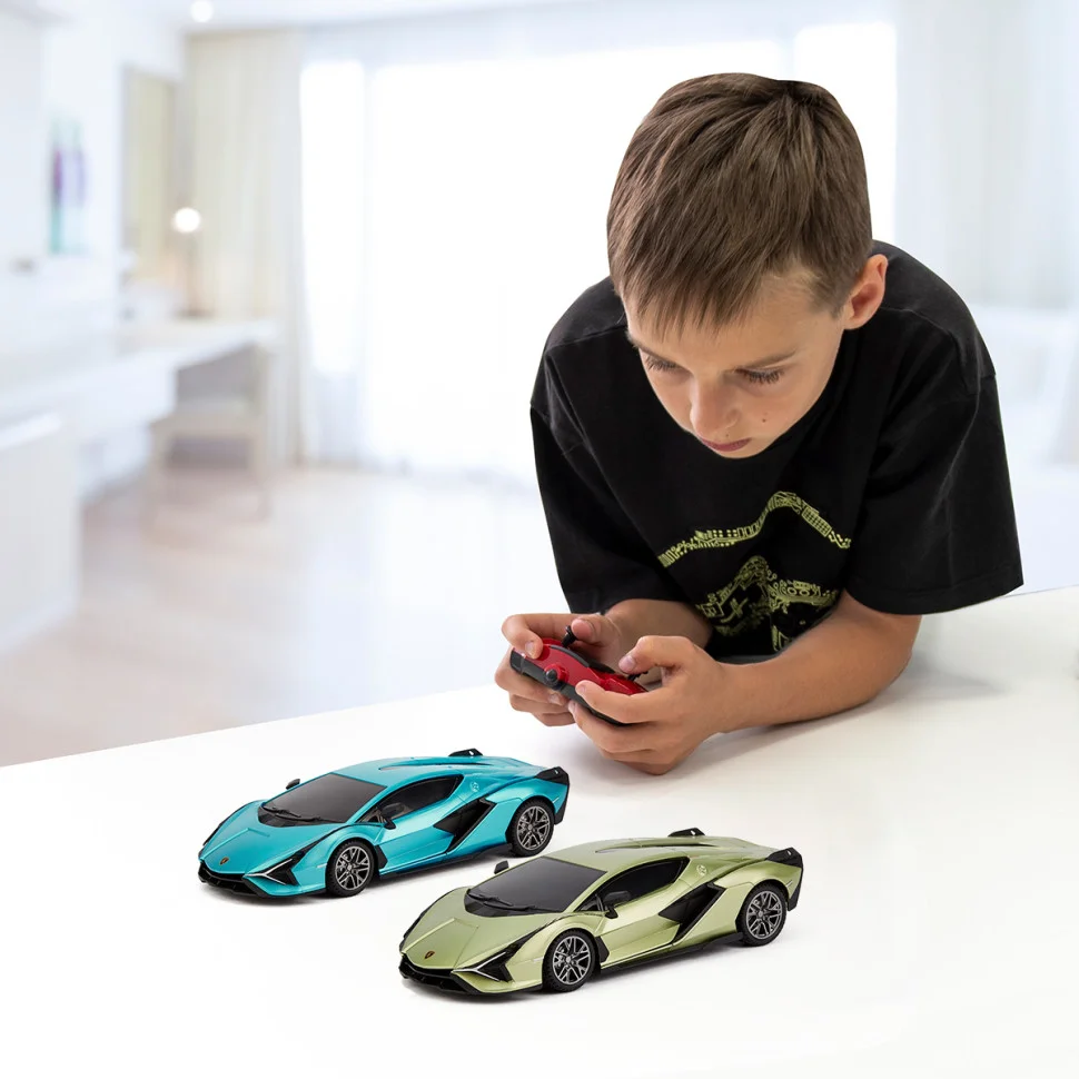Автомобиль на радиоуправлении LAMBORGHINI SIAN KS DRIVE 124GLSB масштаб 1:24, 2.4Ghz
