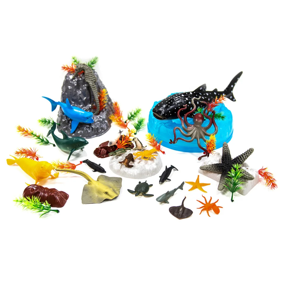 Игровой набор ЖИТЕЛИ МОРЕЙ FUN BANKA 320077-UA, 57 предметов
