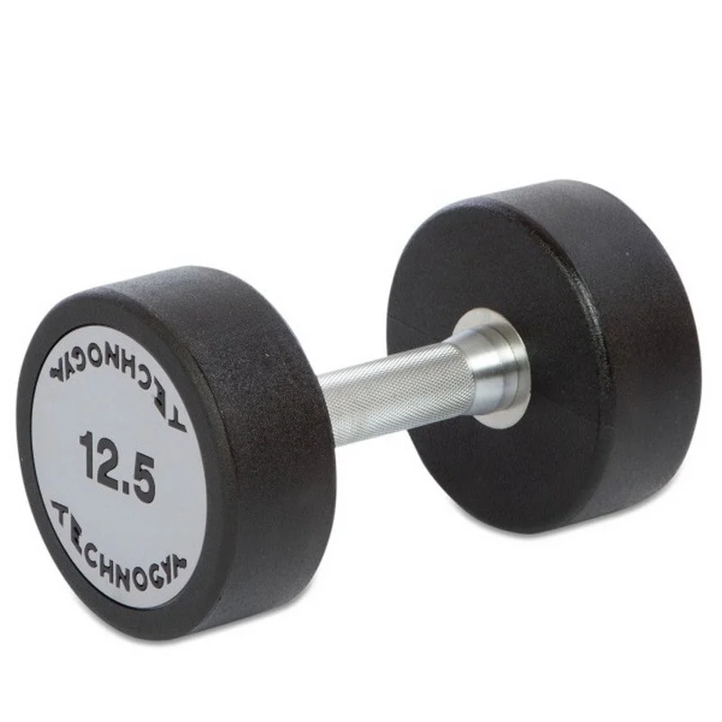 Гантель професійна цілісна TG Technogym 128651FS 12,5 кг