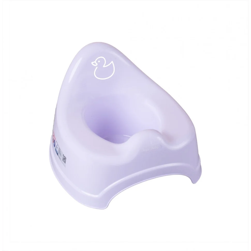 Горщик дитячий Качечка Tega Baby DK-072-133 музичний, світло фіолетовий