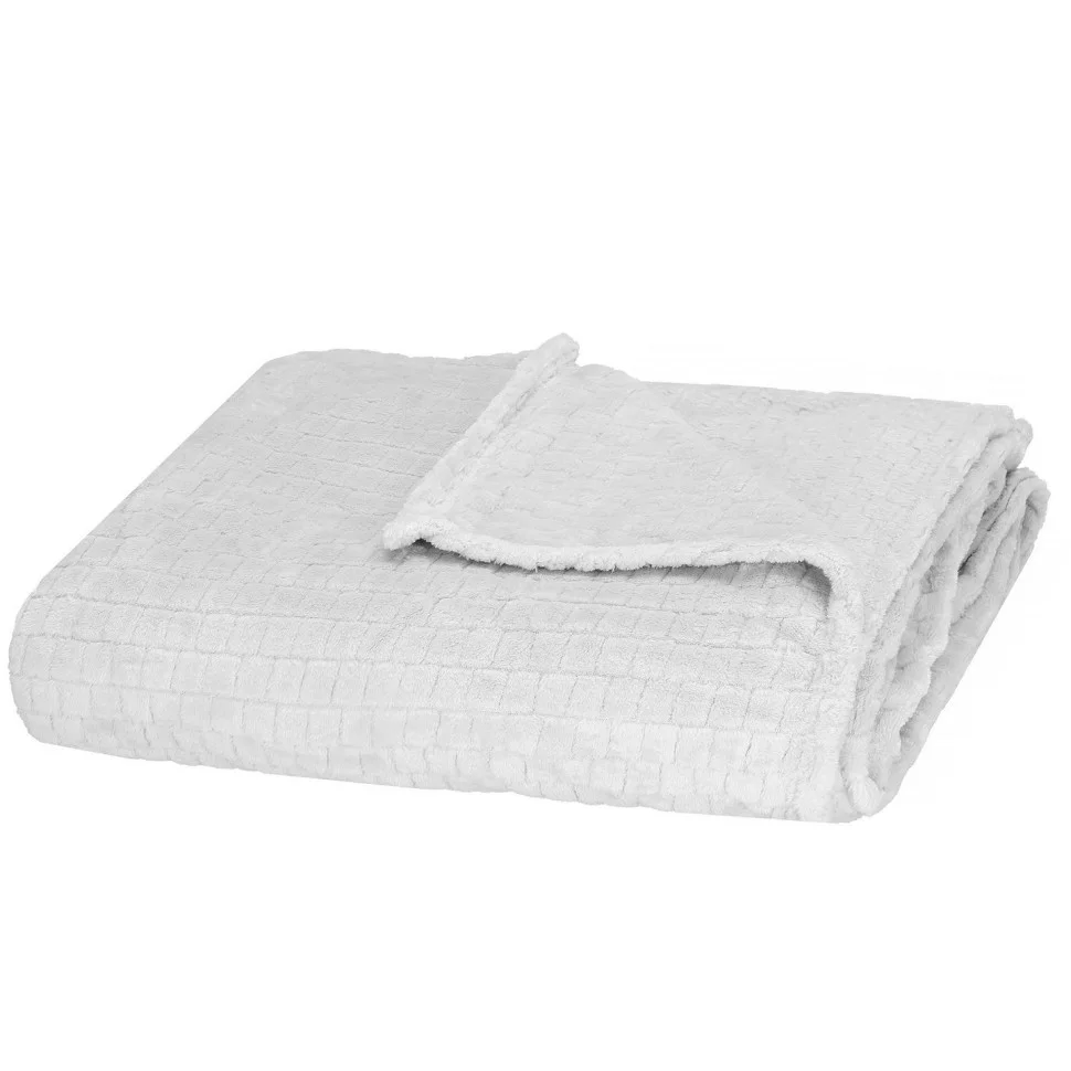 Плед-покрывало Extra Soft Springos HA7111 серый 170 x 210 см