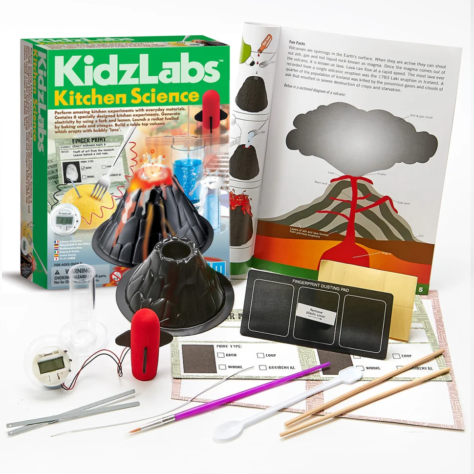 Набор для исследований Эксперименты на кухне 4M 00-03296 серия KidzLabs