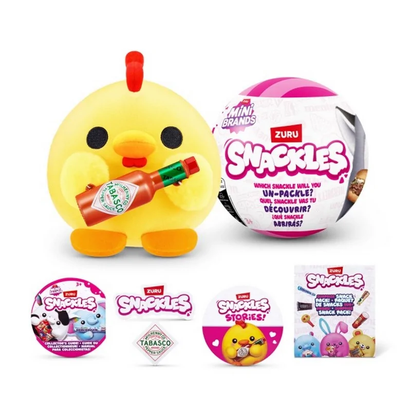 Мягкая игрушка-сюрприз Snackle-G2 Rainbocorns 77510G2 (серия 2 Mini Brands)