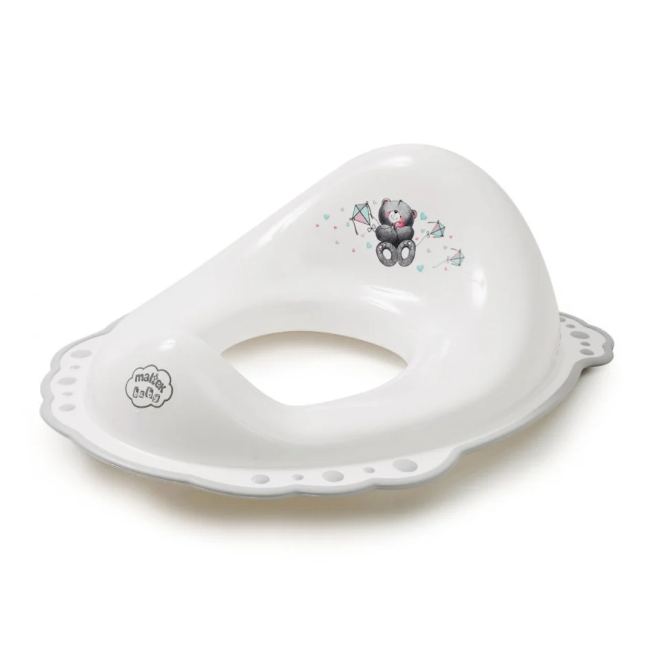 Накладка на унітаз Bears Maltex 4088_60 white-grey
