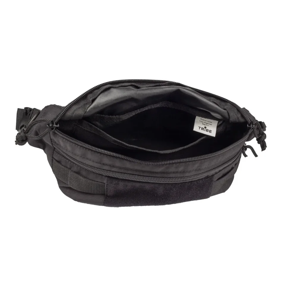 Поясная сумка Organiser Bag Velcro Tribe T-ID-0004-black 3 л, черный